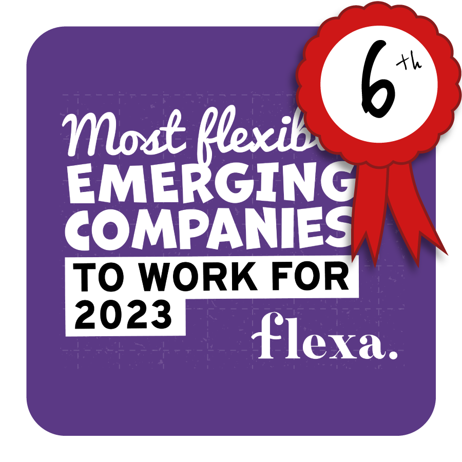 Flexa Most Flexible Emerging Companies to Work For 2023 Badge